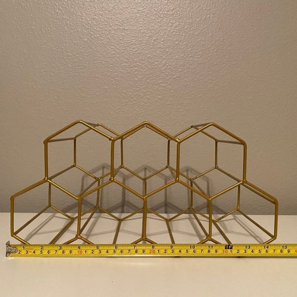 Gold Wine Rack - Picture 3 of 4